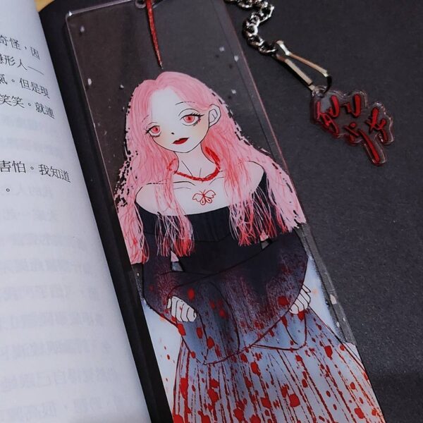 死亡少女｜透明願望掛飾/書籤